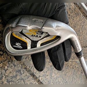 Cobra S3 Max Golf G Wedge steel shaft R-Flex right Handed Lamkin grip 35.5 inche